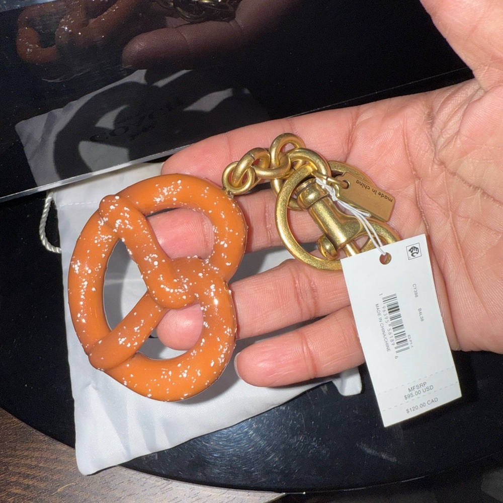 Coach Pretzel Charm